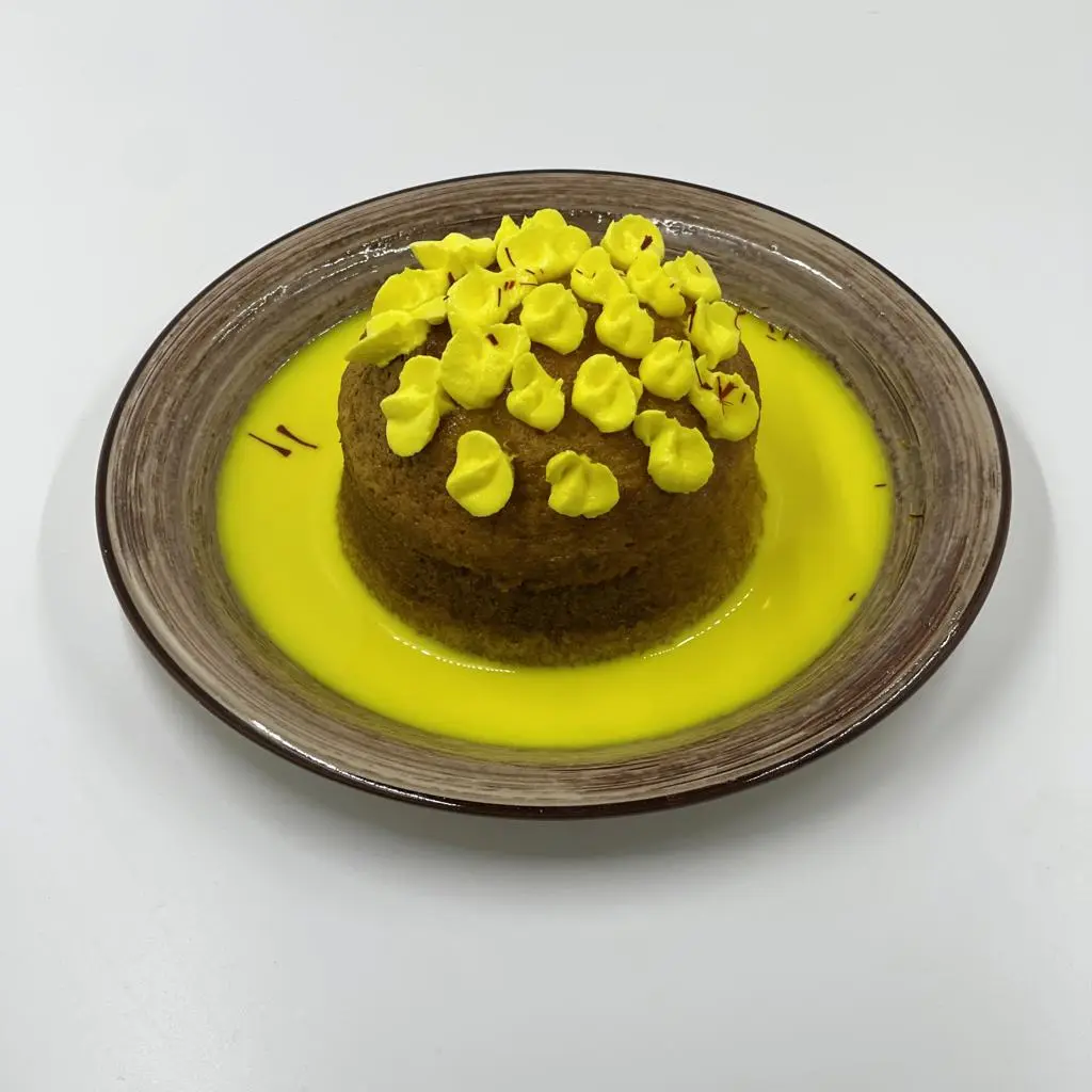 كيكة الزعفران